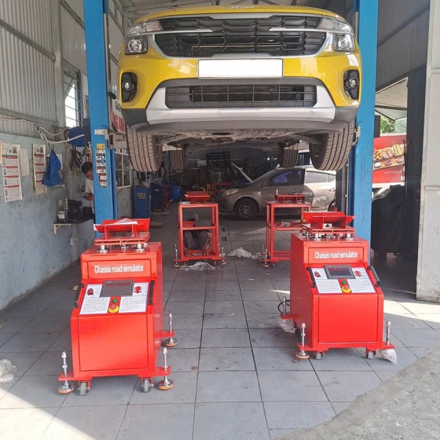 Thiết bị kiểm tra gầm xe ô tô CHASSIS ROAD SIMULAT.