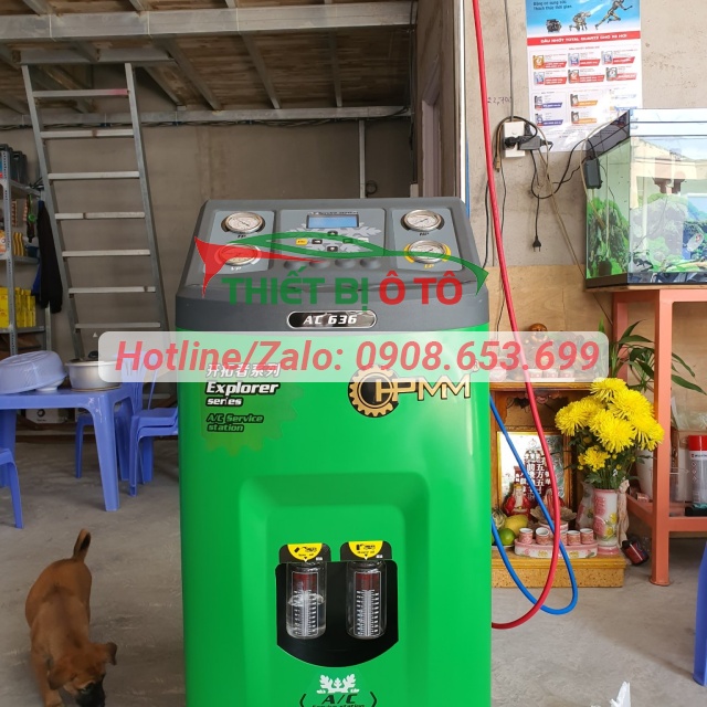 Máy nạp gas HPMM, thu hồi gas lạnh tự động.